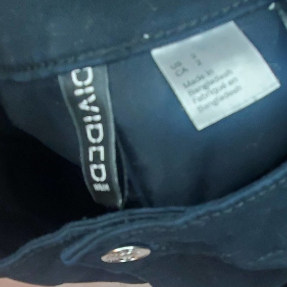 Dividedi size 0 Black Mid rise Skinny Pants for Women - Picture 5 of 5